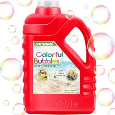 Zerhunt Bubbles for Kids Toddlers  Red