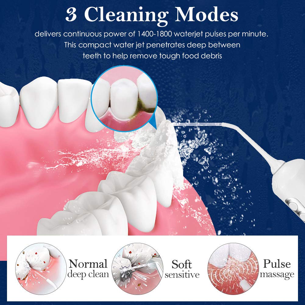 Cordless Water Flosser for Teeth-Zerhunt