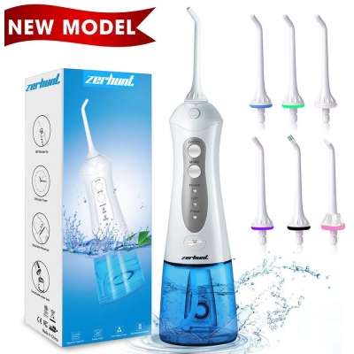 Cordless Water Flosser for Teeth (Blue)
