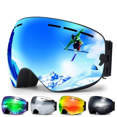 Ski Goggles-Blue